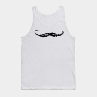 Moustache Tank Top